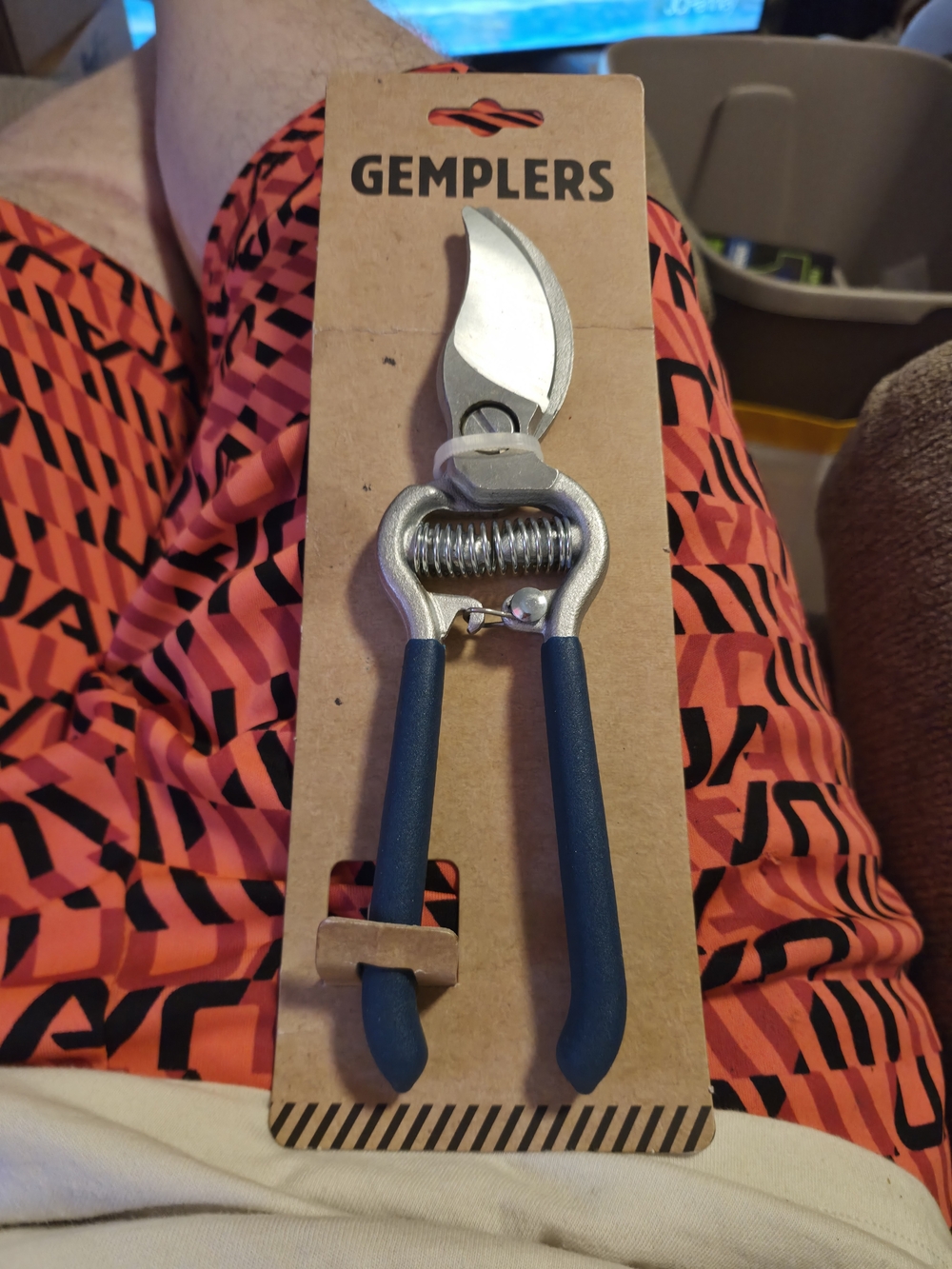 Blue Hand Pruner Secateurs